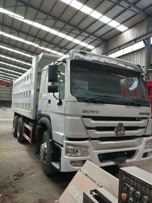 Used Sinotruck Howo 10 Wheel 25 Ton Meter 20 Cubic Dump Tipper Truck Euro 3 Manual AC