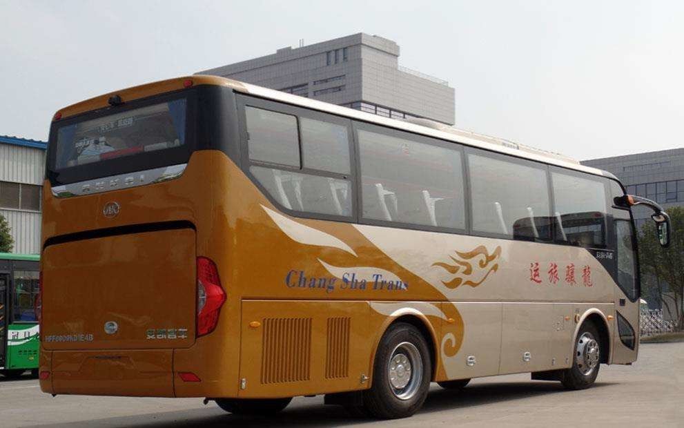 City Buses Luxury Coaches 10m Length Left Hand Drive Diesel 47 Seats Passenger Bus