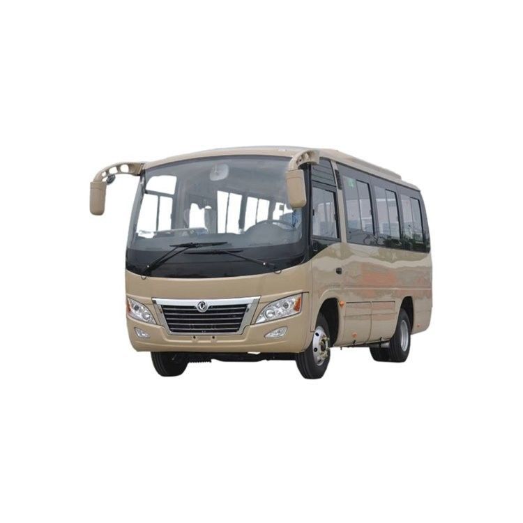 Manual Transmission Type Dongfeng 19 Seats LHD Used Coaster Buses 2360ml Displacement