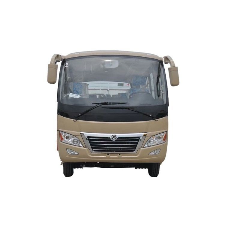 Manual Transmission Type Dongfeng 19 Seats LHD Used Coaster Buses 2360ml Displacement