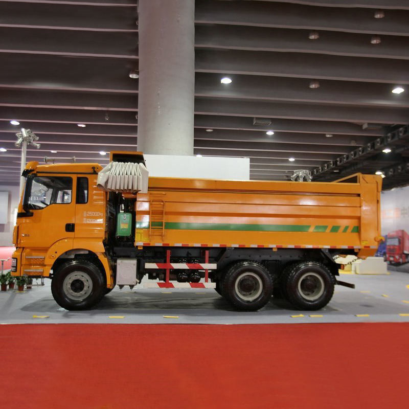 Shacman 6x4 380hp Euro2 Euro3 10 Wheeler Used Tipper Dump Truck for 2 Passengers