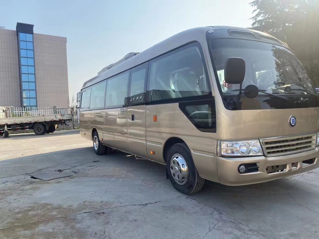 30 Seats Diesel Engine Mini Toyo Ta Coaster Bus Model EQ6701LHT in 2023 at Affordable