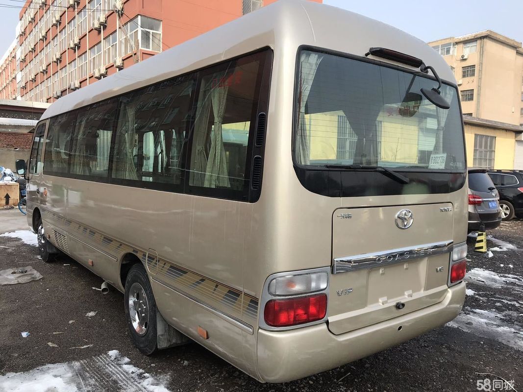 30 Seats Used Toyota Coaster Bus with Good Condition and 7005*2040*2785 Tire 9.00R20