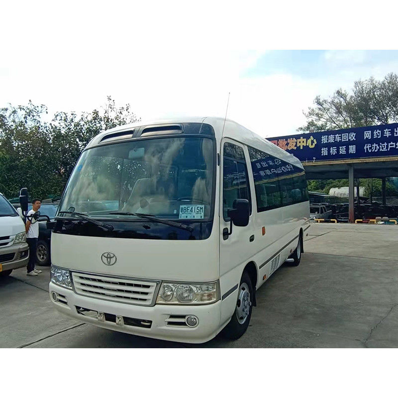 30 Seats Used Toyota Coaster Bus with Good Condition and 7005*2040*2785 Tire 9.00R20