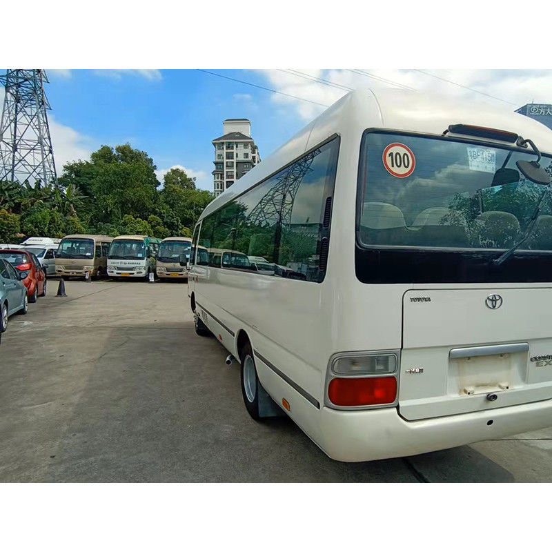 30 Seats Used Toyota Coaster Bus with Good Condition and 7005*2040*2785 Tire 9.00R20