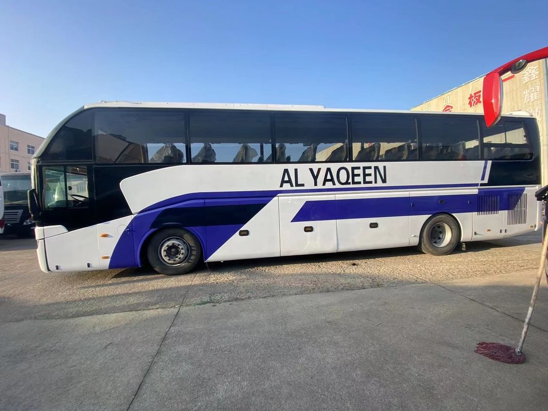 51 Seater ZK6122 Coach Bus with LHD Steering Position and Well Refurbished Interior
