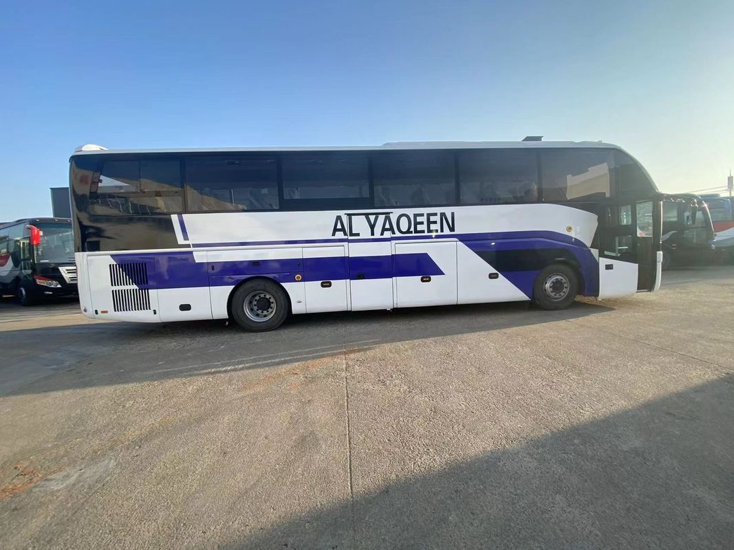 51 Seater ZK6122 Coach Bus with LHD Steering Position and Well Refurbished Interior