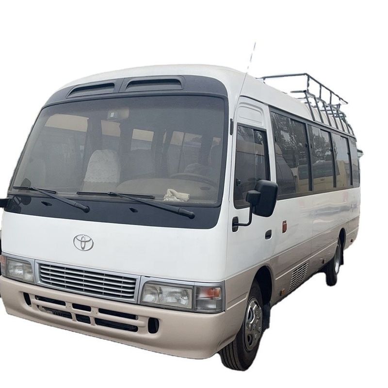 Good Condition 30 Seats Used Toyo ta Coaster Bus for Transmission Type Manual