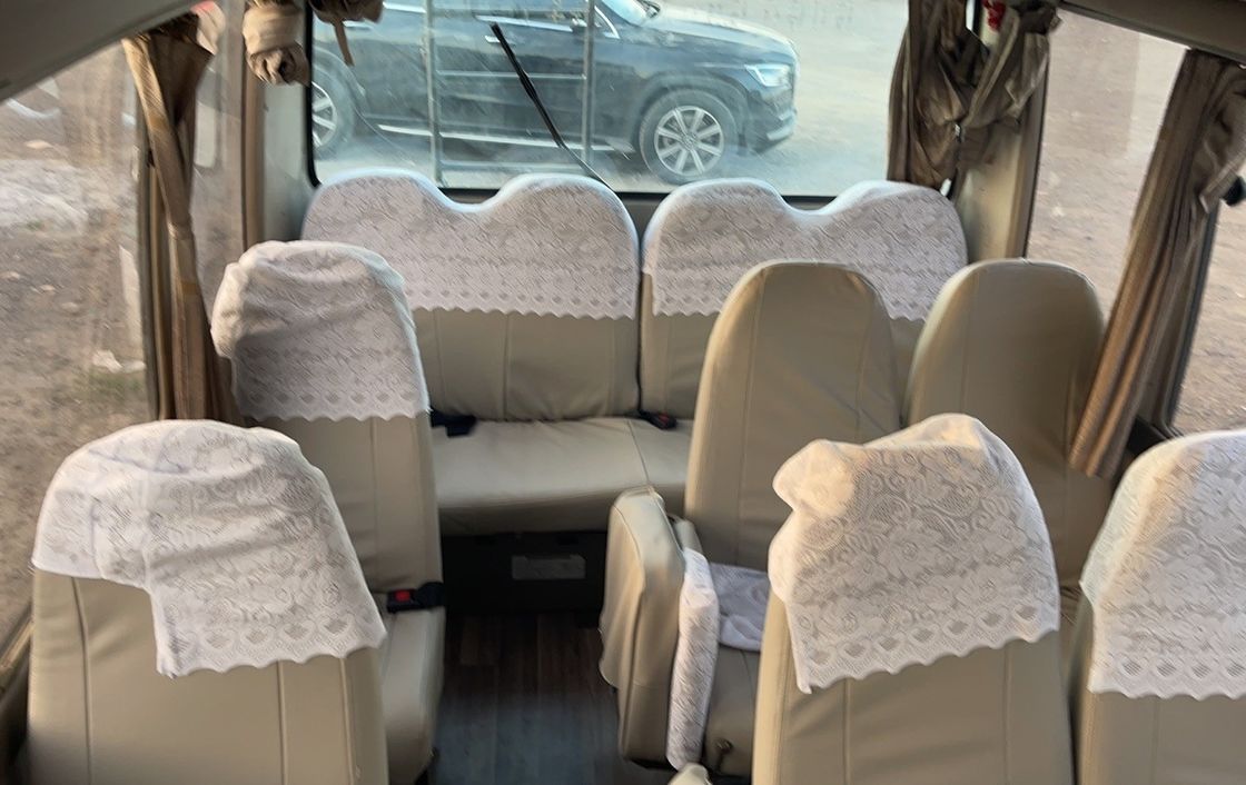 Good Condition 30 Seats Used Toyo ta Coaster Bus for Transmission Type Manual
