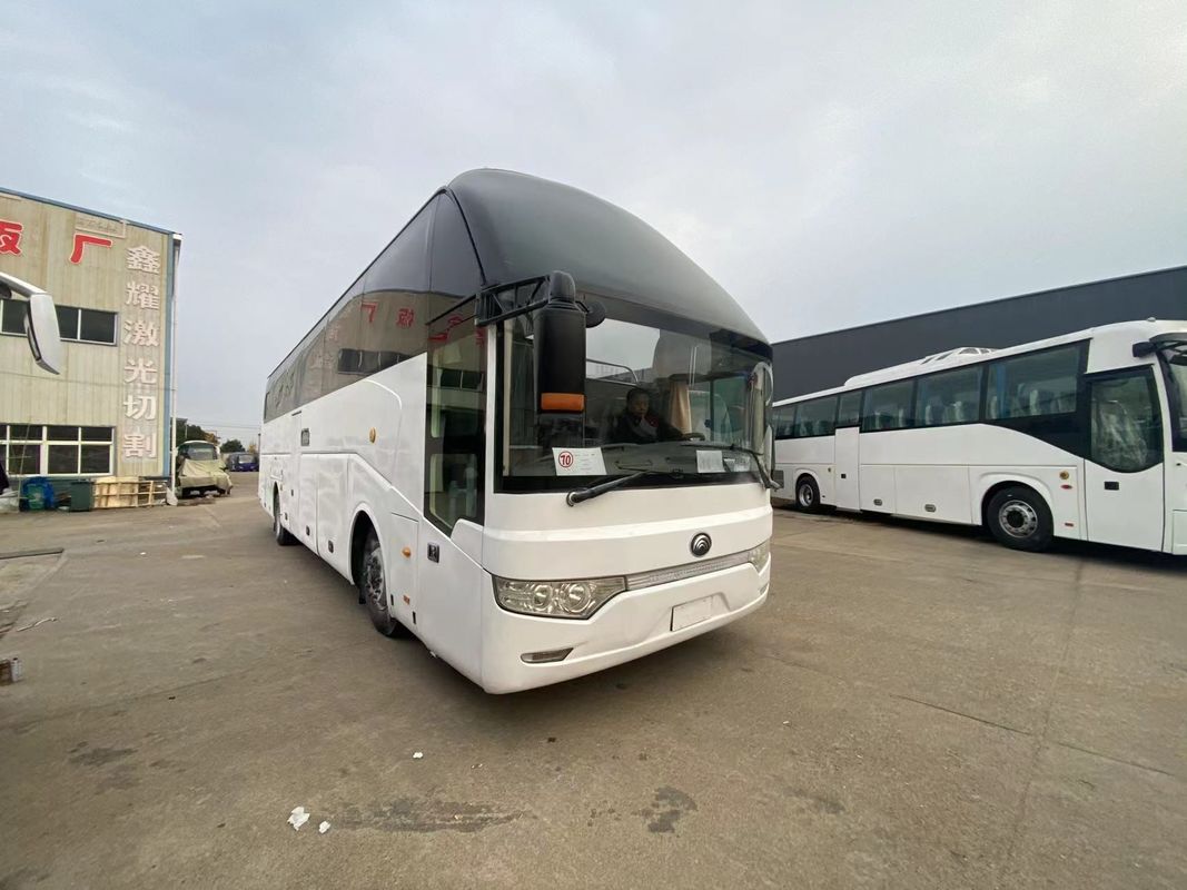 Manual Transmission Diesel Fuel Type Used Coach Bus ZK6122 12m 47 Seater with Toilet