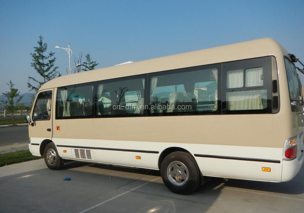 Used Toyo ta 19-30 Seats Small Passenger Coaster Bus with Air Condition and Affordable
