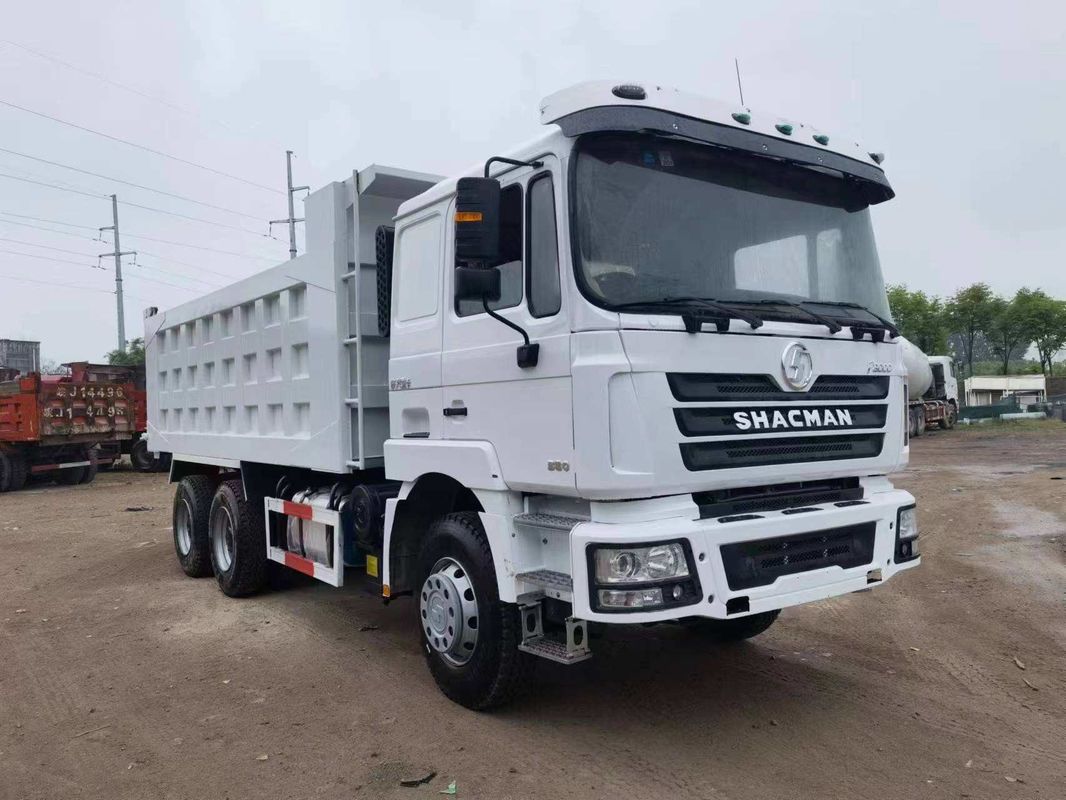 Refurbished Shacman F3000 6x4 10 Wheeler Dump Truck with Cargo Tank length 5.3-6.2M