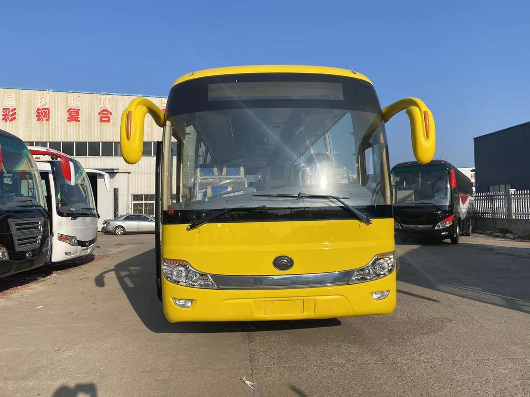Used 65 Seater ZK6121 12m Coach Bus with 8.4L Displacement and Left Side Steering Wheel