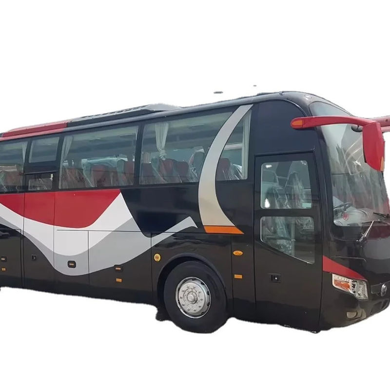 Find your perfect 47-seater coach bus with rear engine and low mileage of 56000km at our