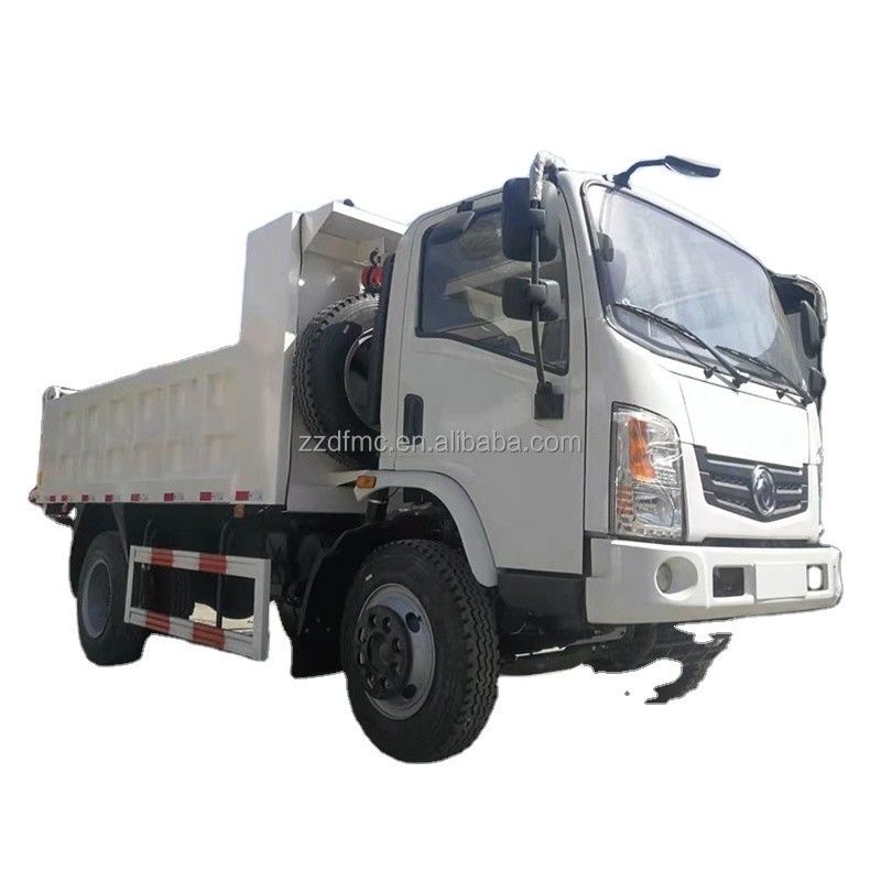 Multimedia System None White Color HOWO 6x4 371hp 30 Tons Tipper Truck with 25CBM Box