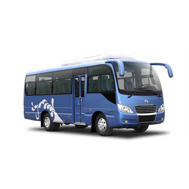 90L Oil Tank Dongfeng Coaster Bus Mini Bus with F/R Axle Loading Weight 2300/4200