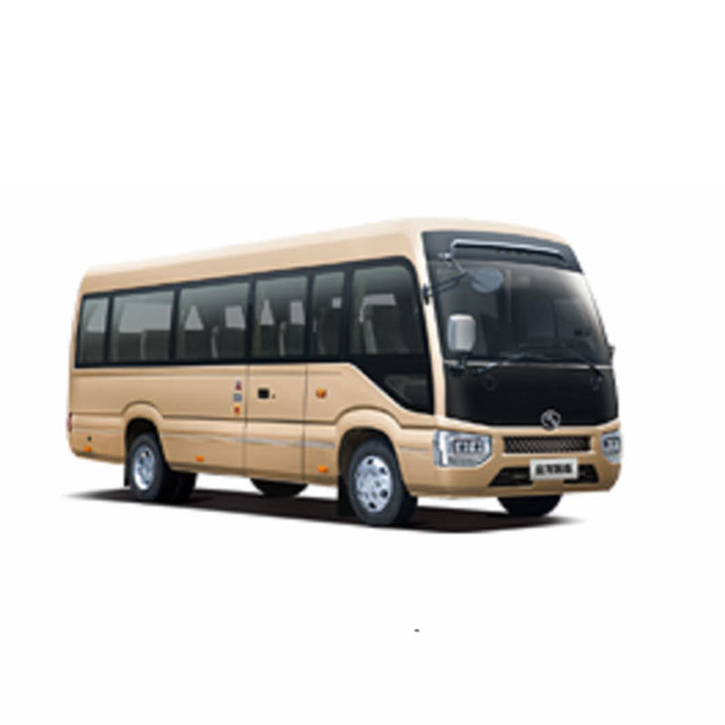 Euro 6 Emission Standard 19 Seats Coaster Bus with Diesel Engine and 100km/h Speed