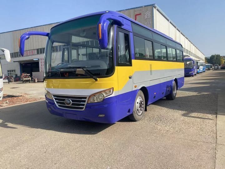 7m 35 Seater Front Engine Used Coach Bus LHD Steering Position and Max Speed 71-90 km/h