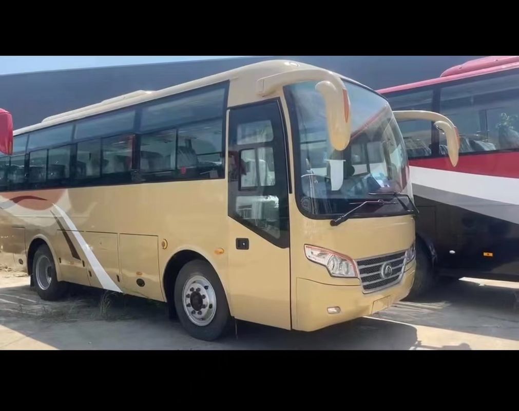 7m 35 Seater Front Engine Used Coach Bus Left Side Steering Wheel 8.4L Displacement