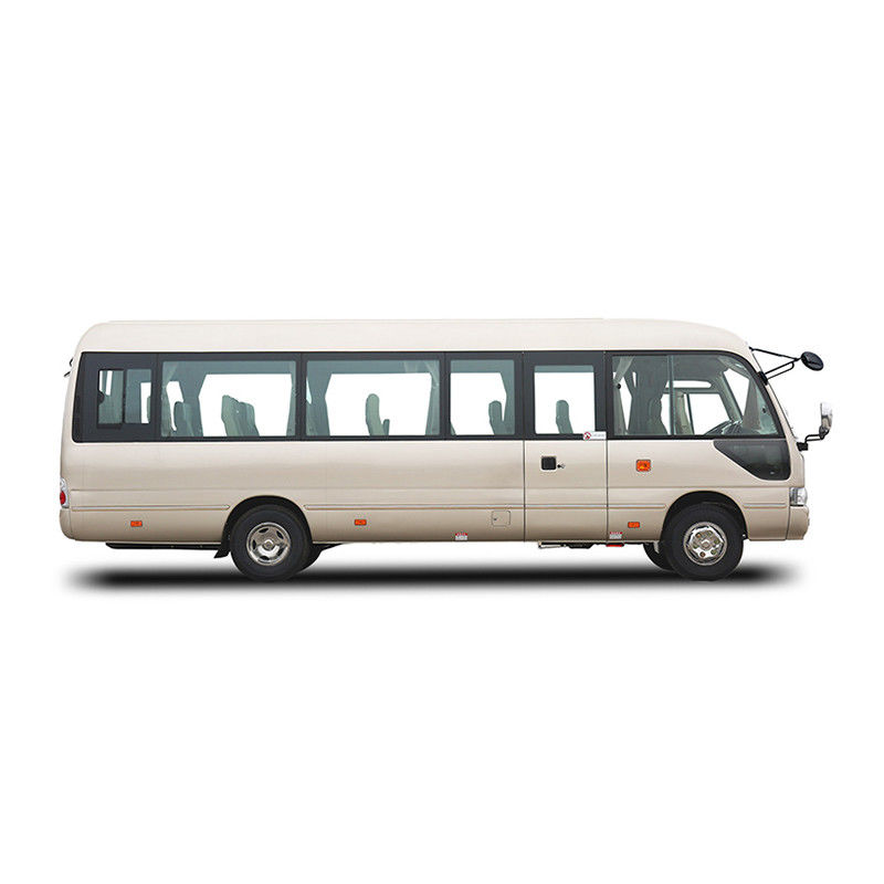 Small Passenger 24-31 Seats Toyo Ta Coaster 30 Seater Bus Diesel Manual Transmission