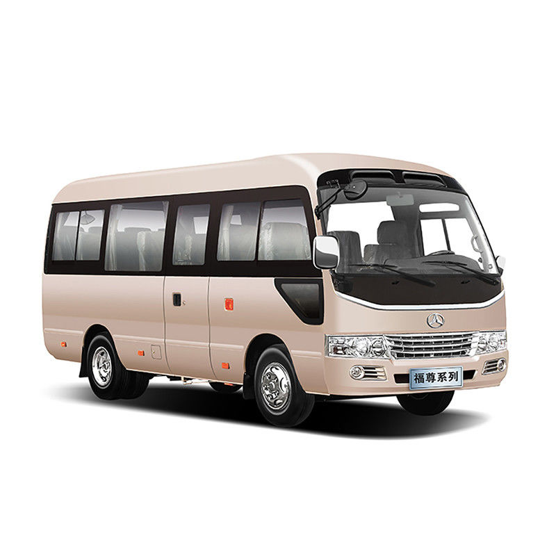 5300kg G.V.W 6M Coaster Bus With Diesel Engine And 7.00R16LT Tire For Passenger Trade