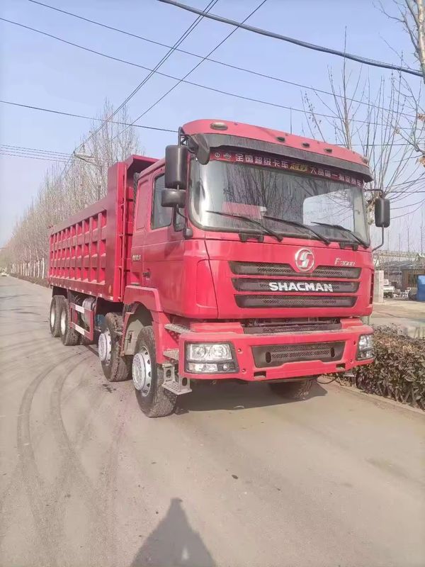 Forward Shift Number 12 Used SHACMAN Dump Truck 8X4 6X4 420HP for Heavy Duty Mining
