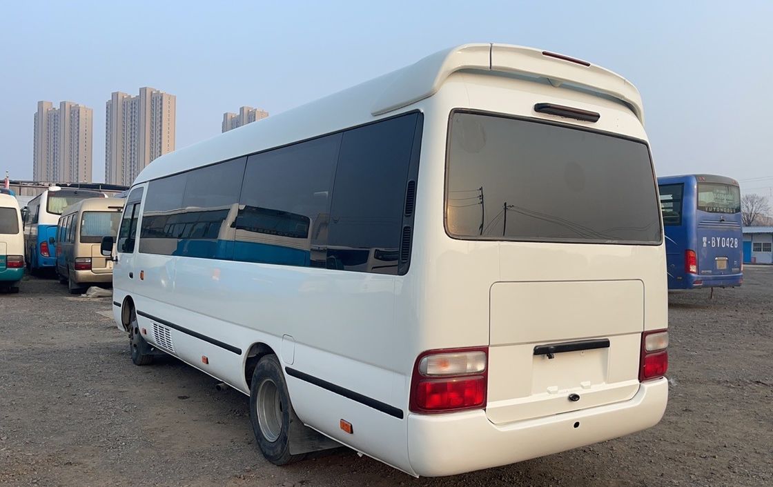 G.V.W 6750kg Fairly Used Comfortable Special Color Coaster Bus For Sell
