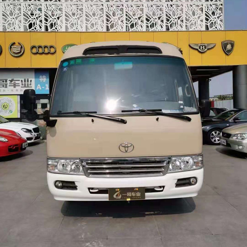 Toyota Coaster Diesel 30 Seats Bus with Manual Transmission and Max Speed of 120km/h