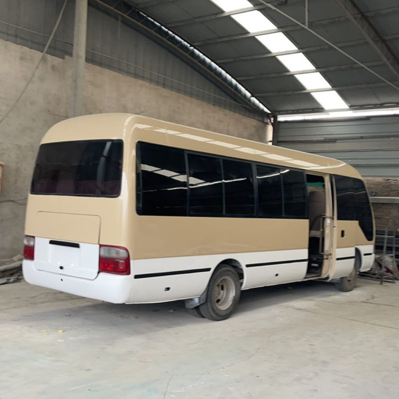 Toyota Coaster Diesel 30 Seats Bus with Manual Transmission and Max Speed of 120km/h