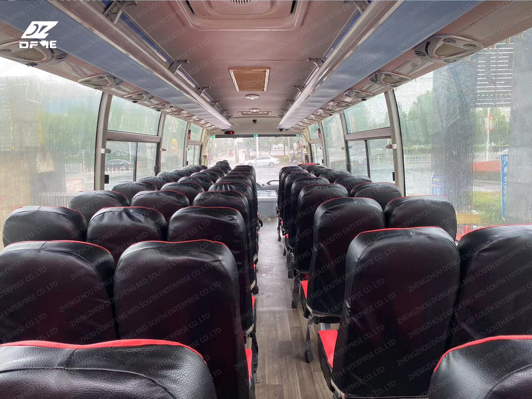 Passenger Bus in Ghana 53 Seats Used Diesel Buses with AC Equipped and Left Hand Drive