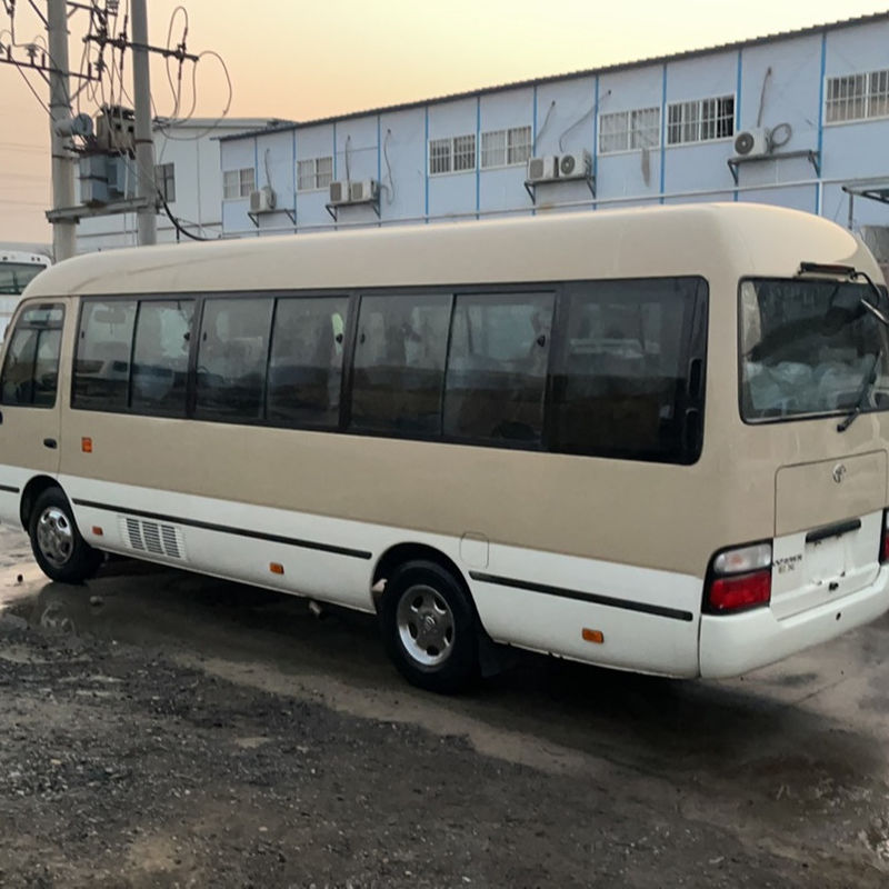 30 Seats Used TOYO TA Coaster Bus Best and Good Condition with Diesel Fuel