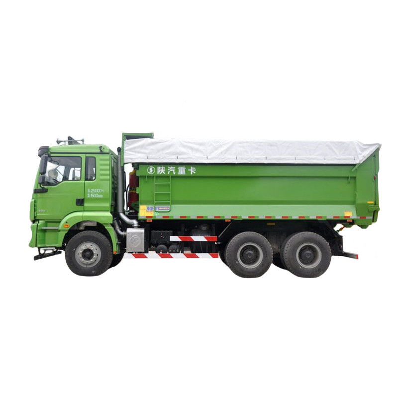 15500 kg Gross Vehicle Weight SHACMAN 6x4 Dump Truck 350HP 100 Ton 360° Rear Camera