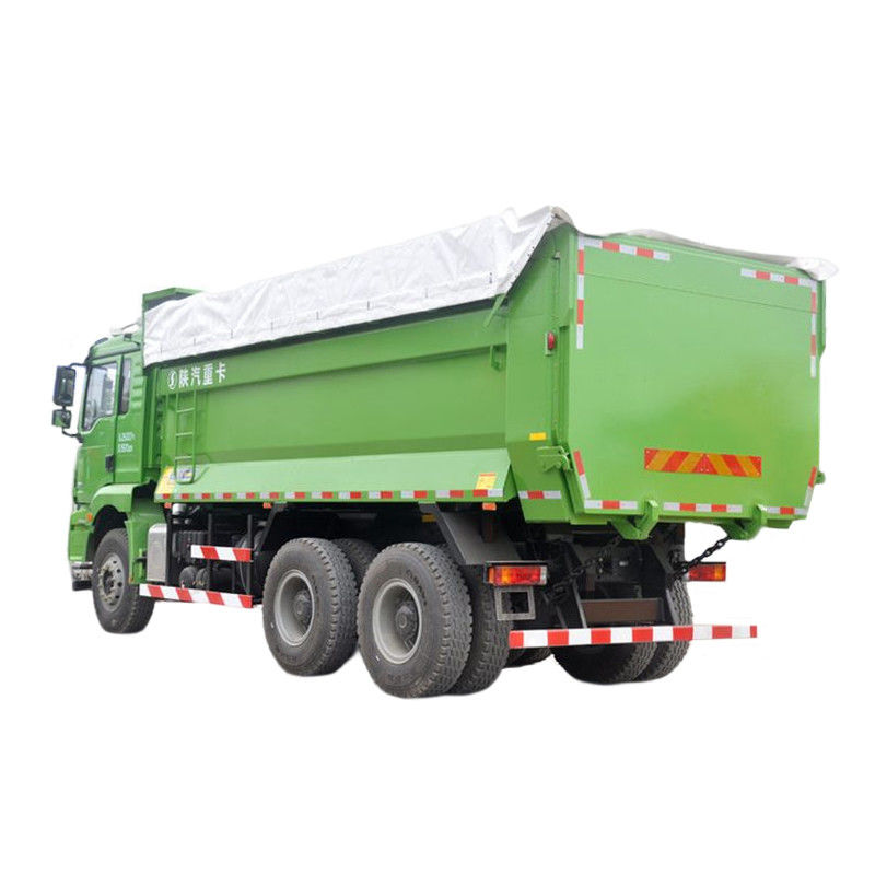 15500 kg Gross Vehicle Weight SHACMAN 6x4 Dump Truck 350HP 100 Ton 360° Rear Camera