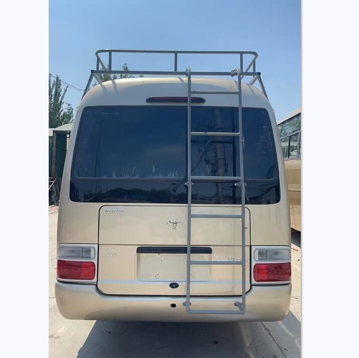 30 Seats TOYOTA Coaster Bus with 4 Cylinders in Line Engine at and Excellent Condition