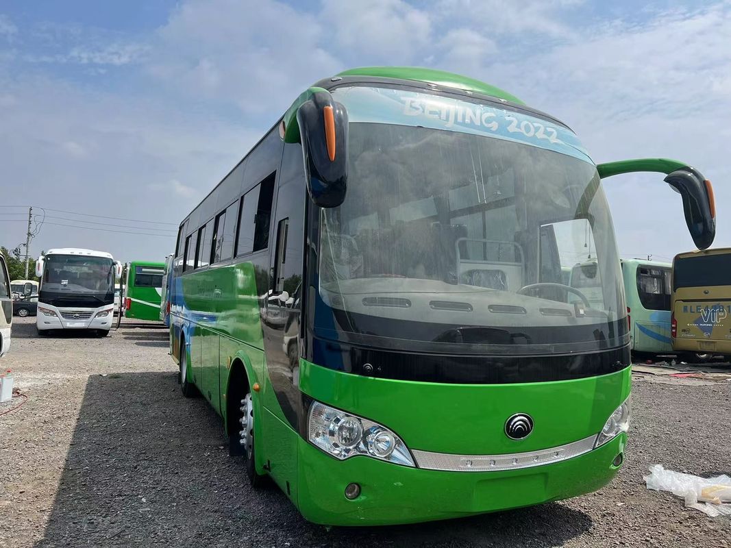 Good Condition 57 Seats RHD Manual Transmission Used Coach Bus with Leaf Spring Suspension