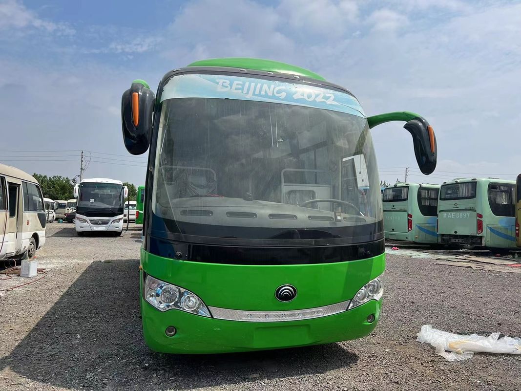 Good Condition 57 Seats RHD Manual Transmission Used Coach Bus with Leaf Spring Suspension