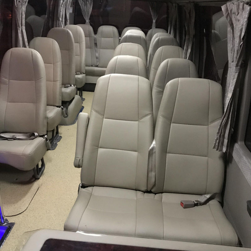 28 Seats Toyo ta Coaster Passenger Bus for Customer's Requirement Excellent Design