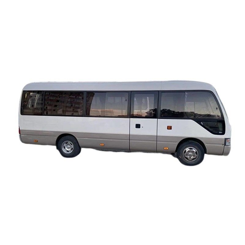 Second Hand Toyota Coaster Bus with 23-30 Seats Manual Transmission Curb Weight 3310kg