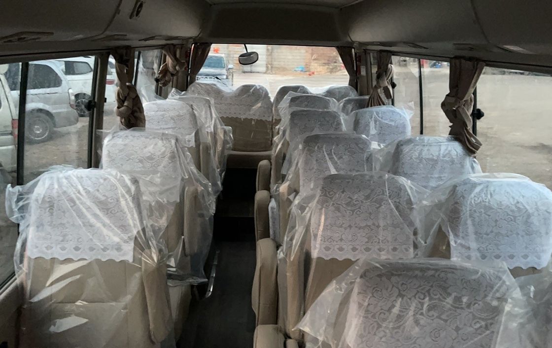 Euro III/Euro IV Emission Standard 30 Seats LHD Used Coaster Bus with Air Condition