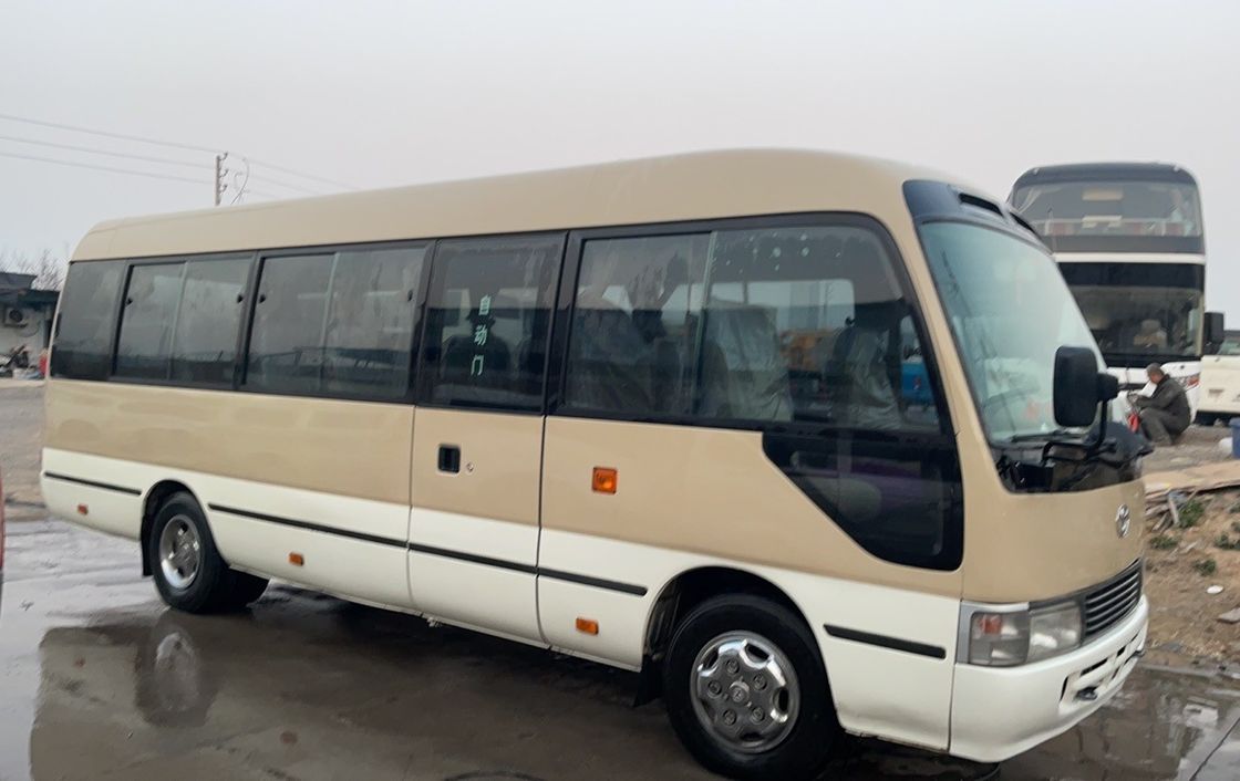 Euro III/Euro IV Emission Standard 30 Seats LHD Used Coaster Bus with Air Condition