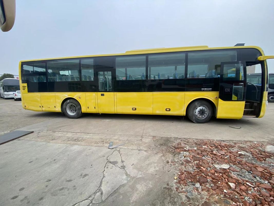 Power Steering and Deisel Fuel 70 Seater Bus Luxury Coach for Large Passenger Transport