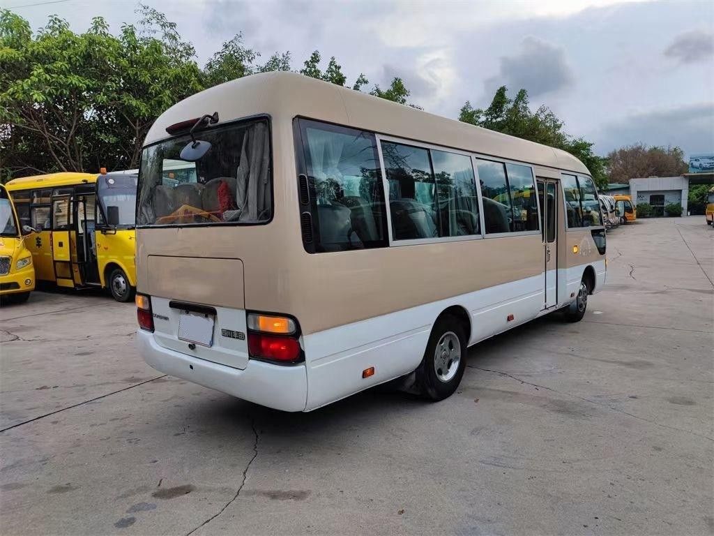 15B-FT Engine 29 Seats Toyota Coaster Bus with Good Performance and Manual Transmission