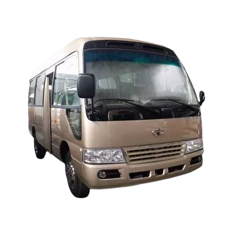 30 Seats Used RHD LHD Mini Coaster Bus with Manual Transmission and 4L Engine Capacity