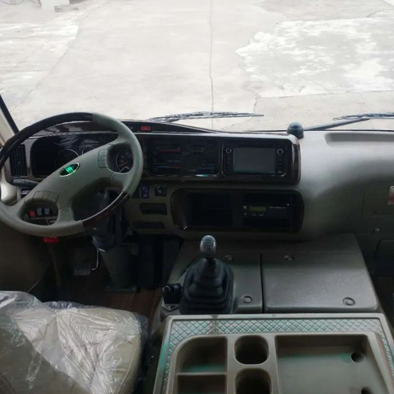 30 Seats Used RHD LHD Mini Coaster Bus with Manual Transmission and 4L Engine Capacity