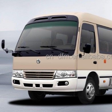 30 Seater TOYO TA Coaster Bus Diesel Fuel Type and 6.50-16 Tyres for Passenger Transport