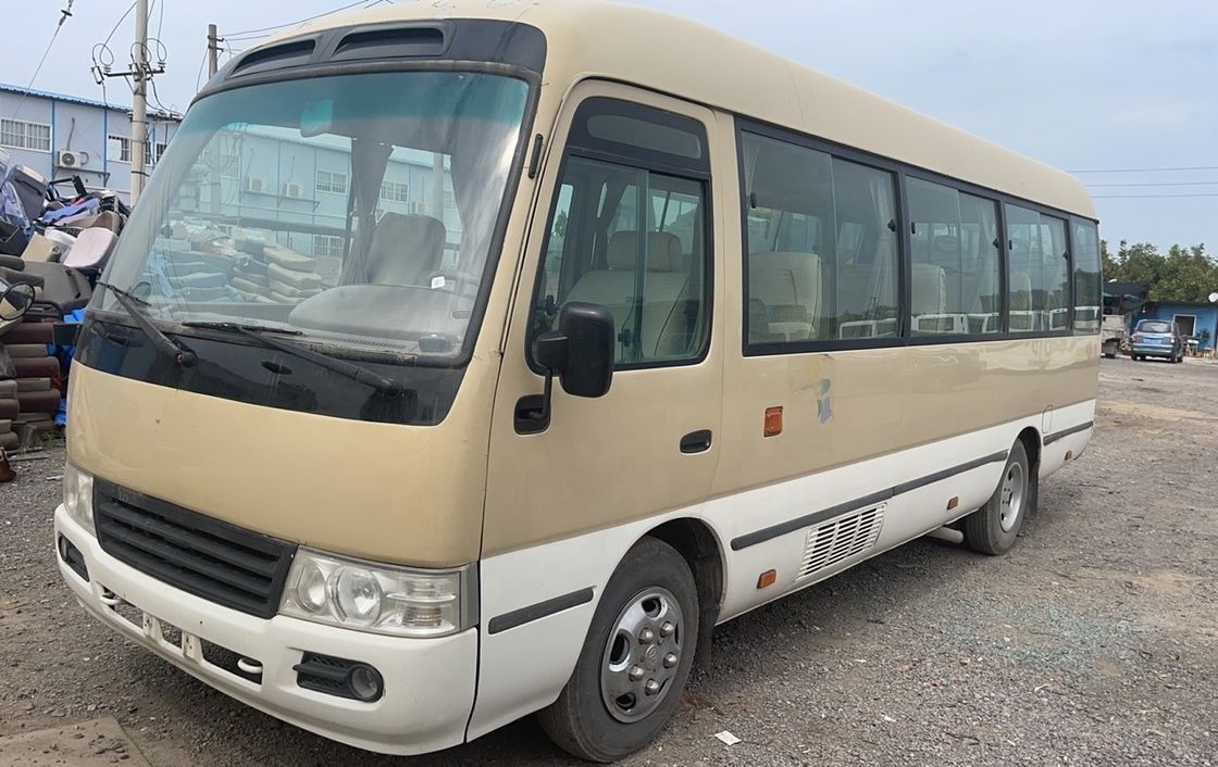 Used Toyo Ta Coaster 30 Seats Bus with 6-8L Engine Capacity and Max Power 113/5200kw