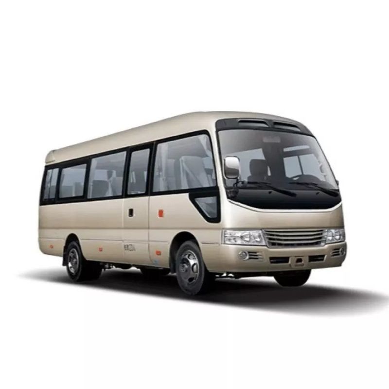 30 Seats Coaster Buses with Manual Transmission Type and G.V.W Kg of 5900 at Affordable