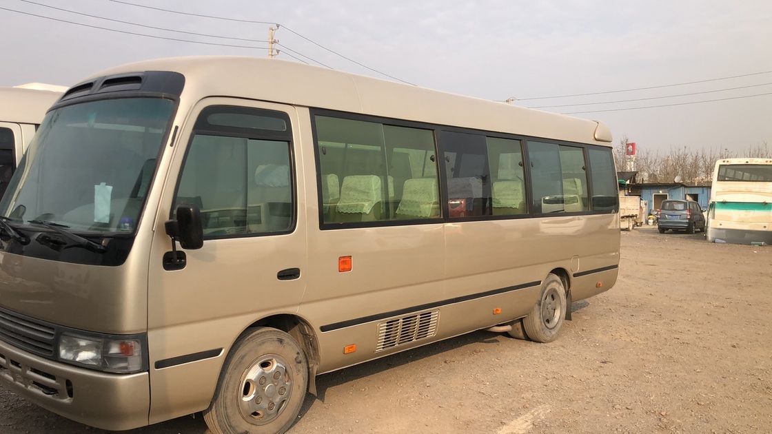 30 Seats Coaster Buses with Manual Transmission Type and G.V.W Kg of 5900 at Affordable