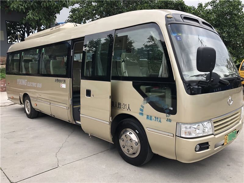 Max Speed 91-110 km/h Coaster Coach Bus with 8040x2160x2840 Dimensions L x W x H mm