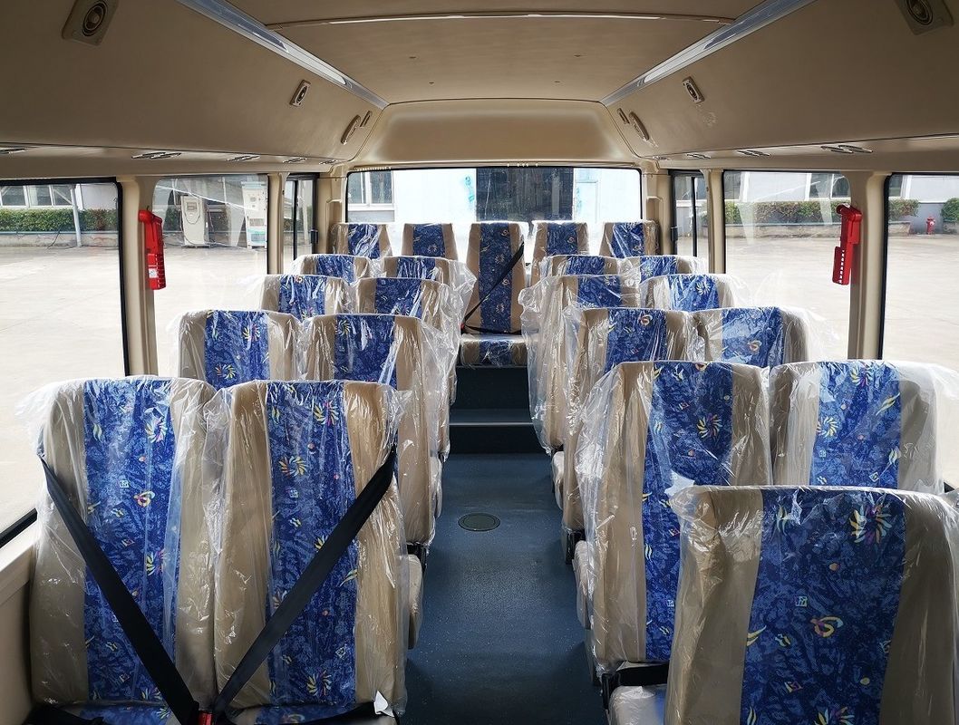 Toyo TA 18 Seater 30 Seater Passenger Coaster Mini Bus with 95/3200 kW/rpm Rated Output